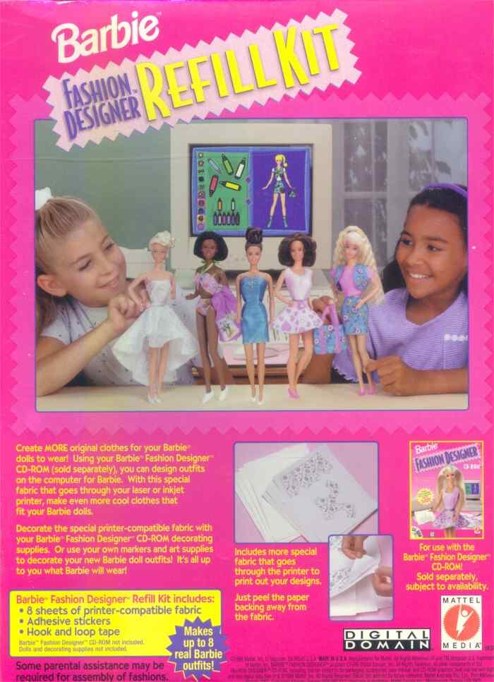 barbie fashion designer kit